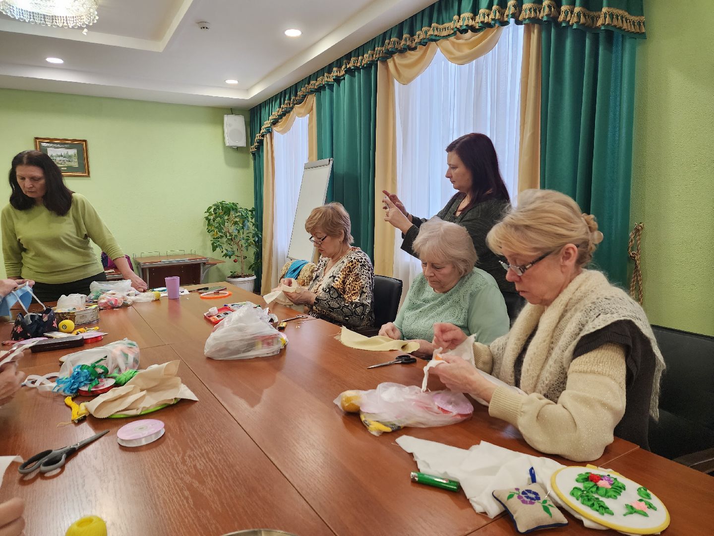 пушкино, активное долголетие, мастер класс, пожилые люди, города, творческие занятия,