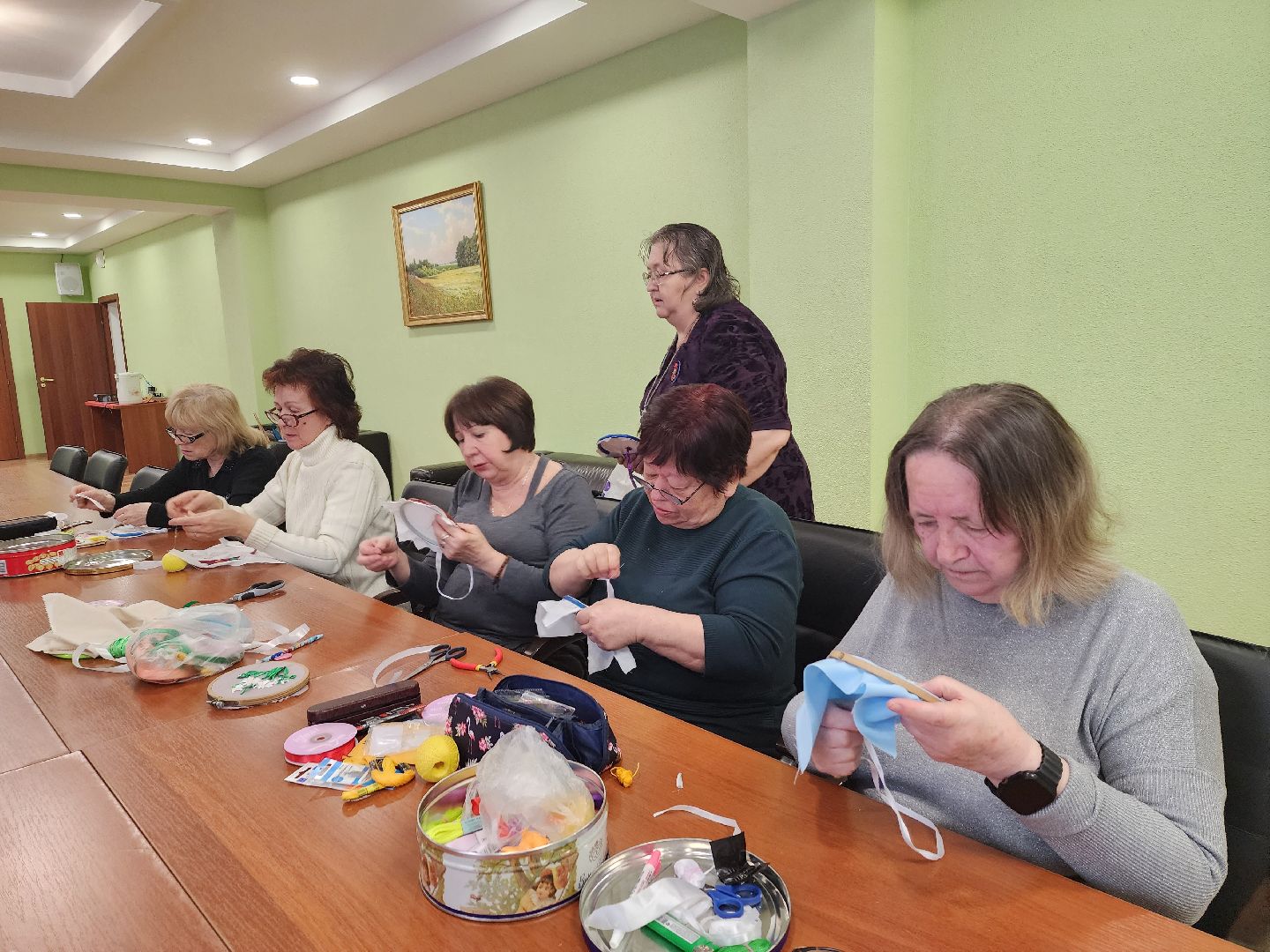 пушкино, активное долголетие, мастер класс, пожилые люди, города, творческие занятия,