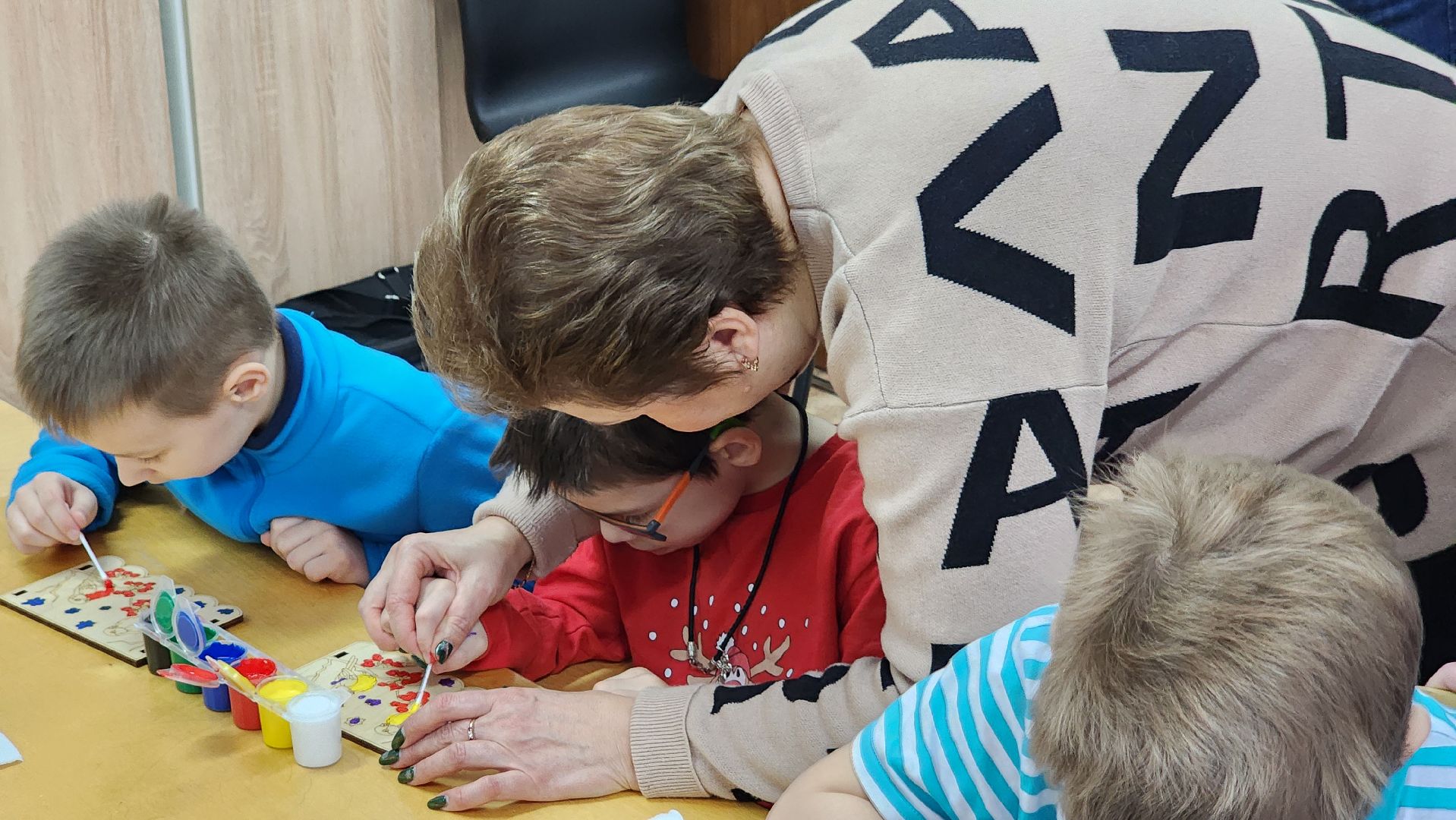 благотворительность, протвино, реабилитационный центр, мастер класс, дети,