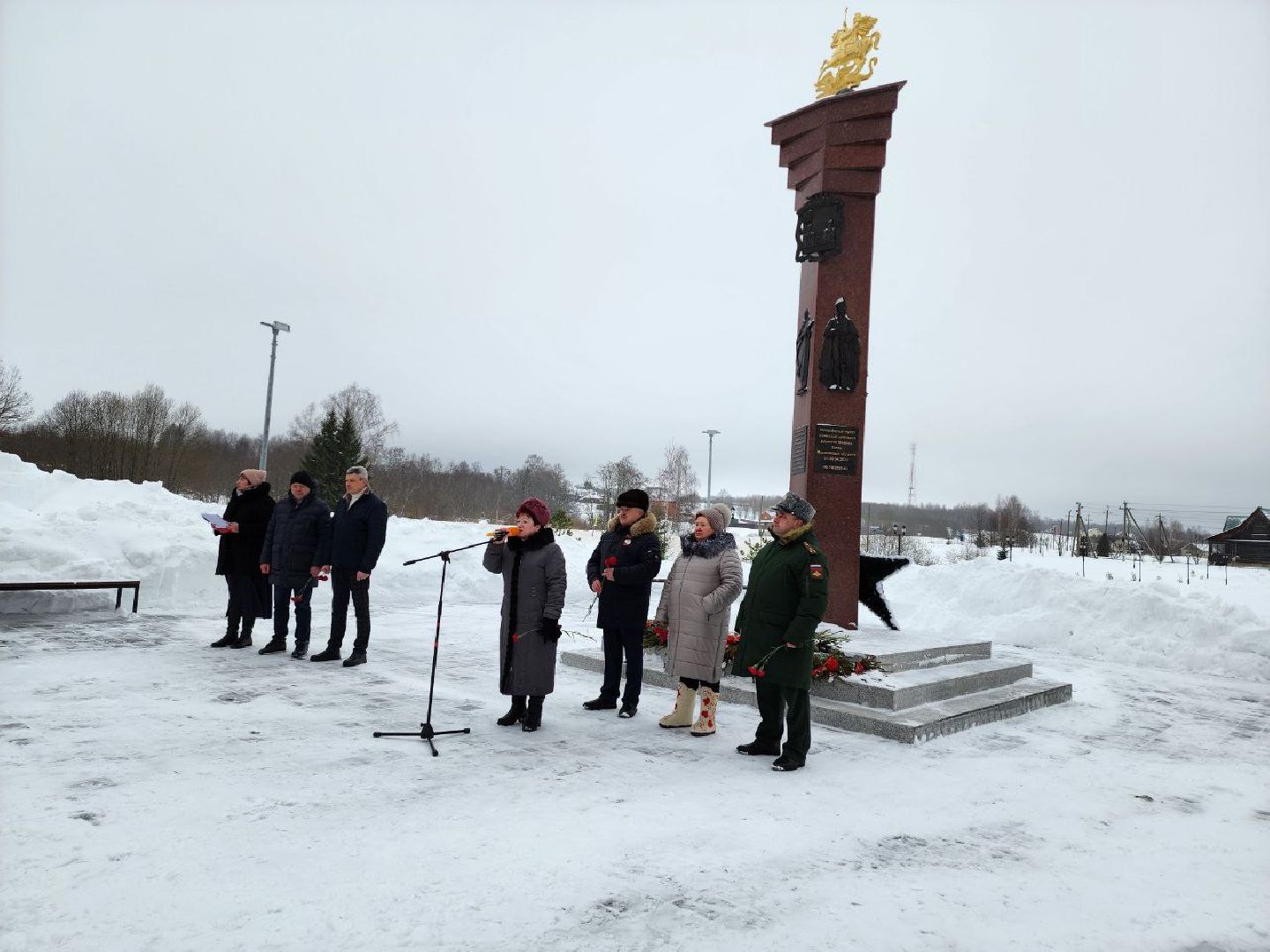 можайск, можайский городской округ, подмосковье, вахта памяти, деревня мокрое, освобождение деревни, Населнные пункты воинской доблести, Великая Отечественная война,
