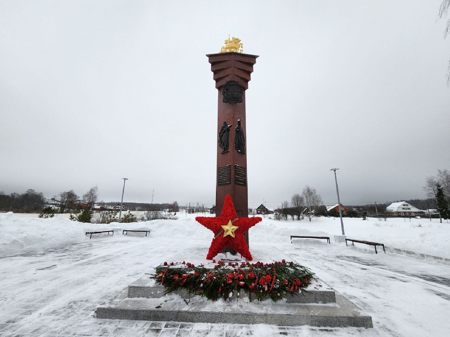можайск, можайский городской округ, подмосковье, вахта памяти, деревня мокрое, освобождение деревни, Населнные пункты воинской доблести, Великая Отечественная война,