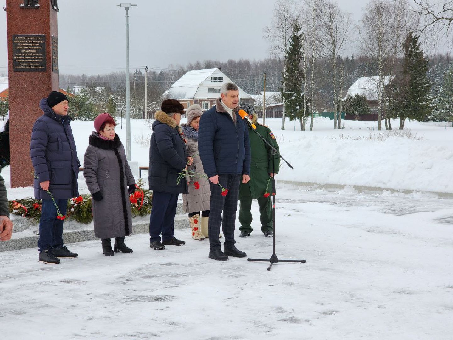 можайск, можайский городской округ, подмосковье, вахта памяти, деревня мокрое, освобождение деревни, Населнные пункты воинской доблести, Великая Отечественная война,