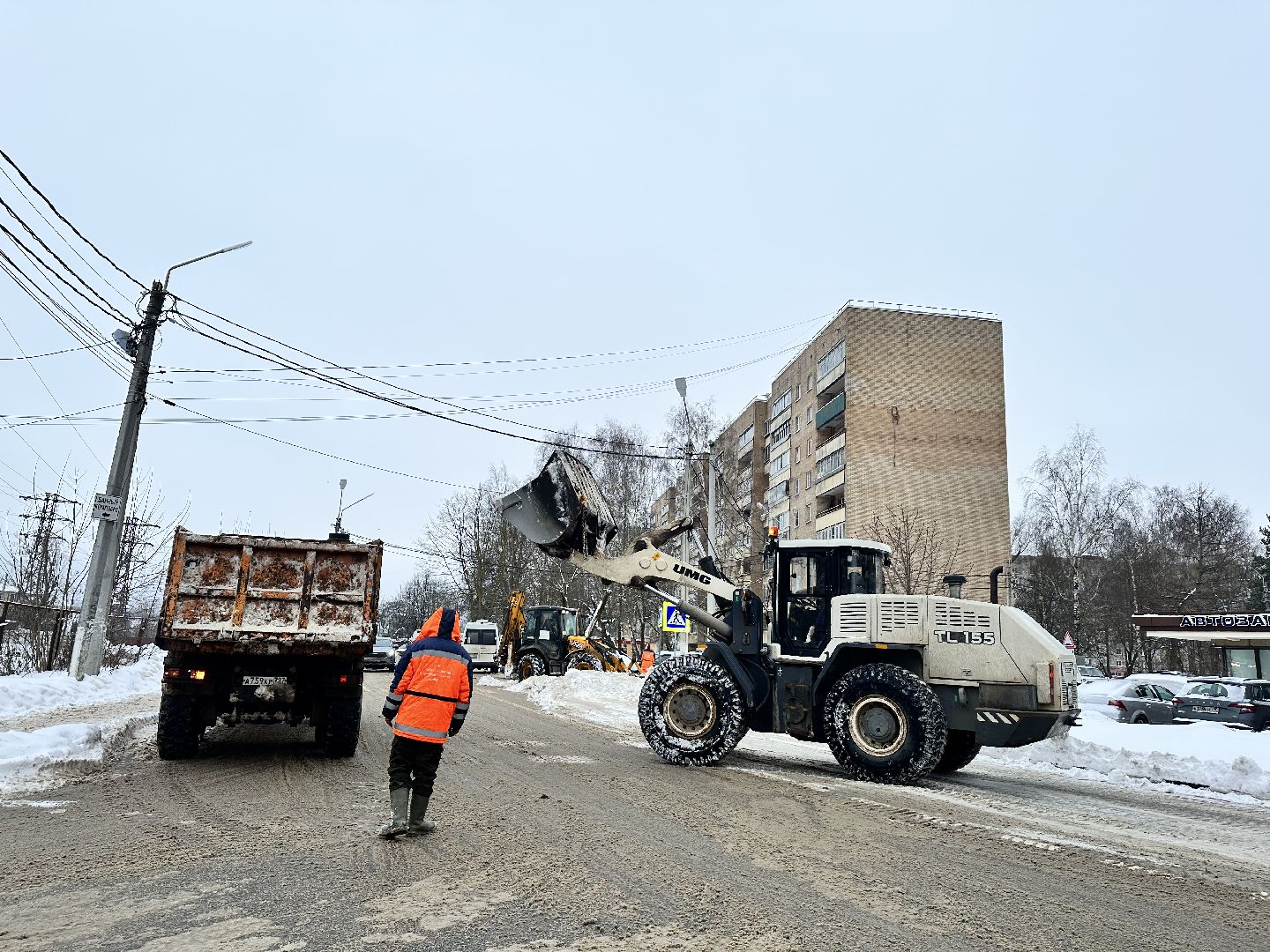 уборка дворов, жкх подмосковье, наро-фоминск,