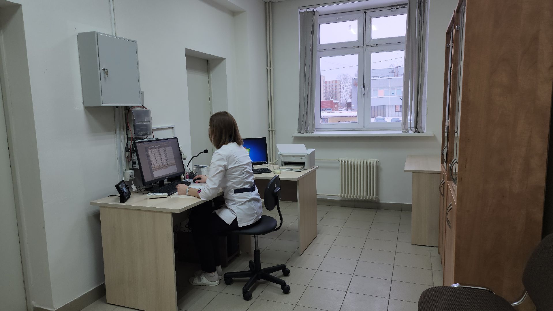 Дубненская больница, Флюорограф, Новый кабинет, Дубна,