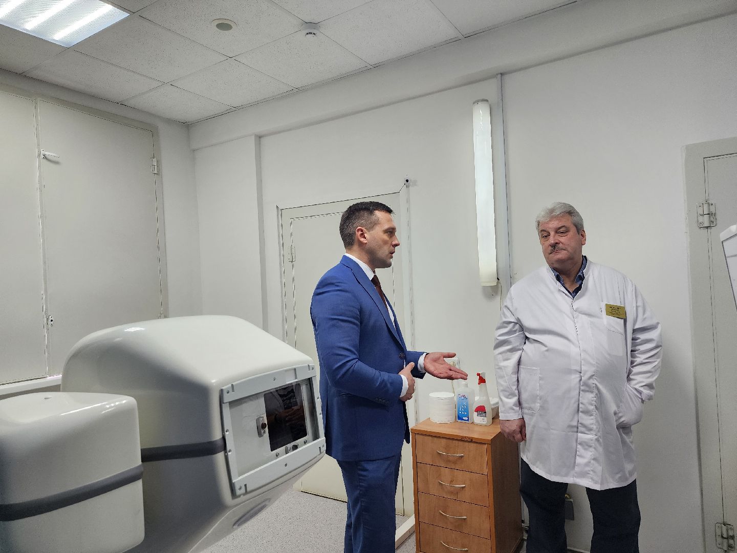 Дубненская больница, Флюорограф, Новый кабинет, Дубна,