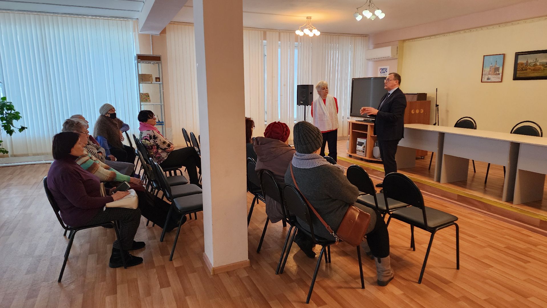 кашира, каширская больница, встреча с жителями, главный врач, здравоохранение, медицина, простуда, давление,