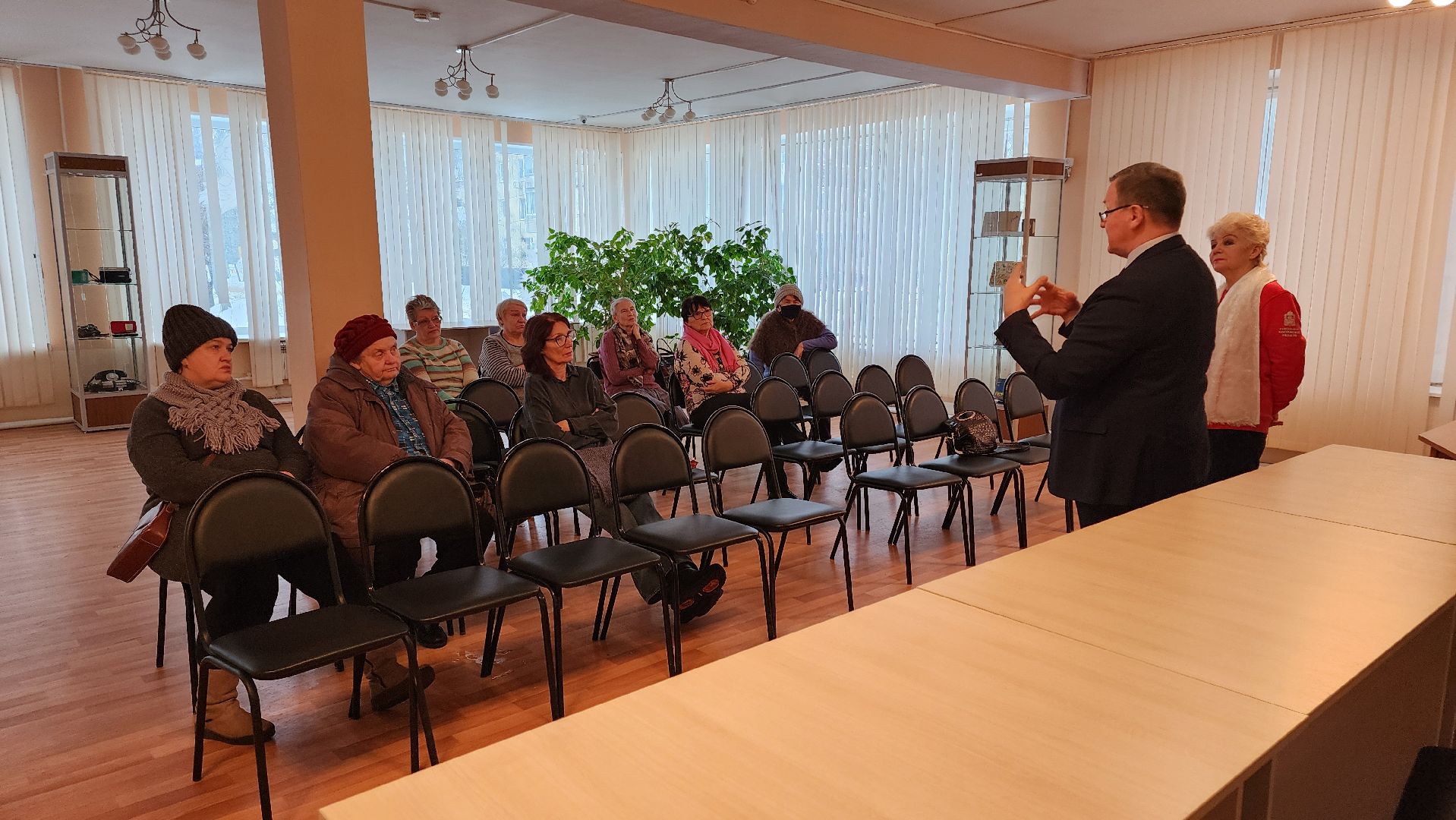 кашира, каширская больница, встреча с жителями, главный врач, здравоохранение, медицина, простуда, давление,