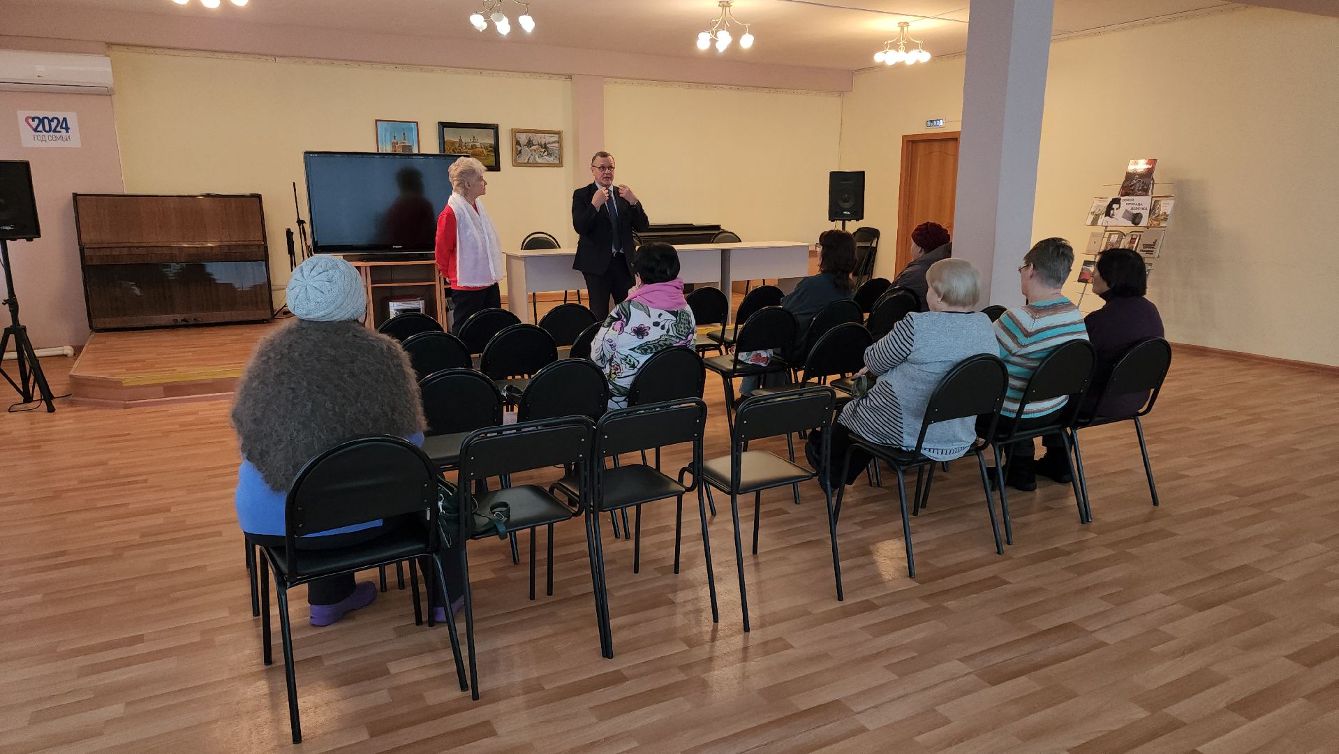 кашира, каширская больница, встреча с жителями, главный врач, здравоохранение, медицина, простуда, давление,