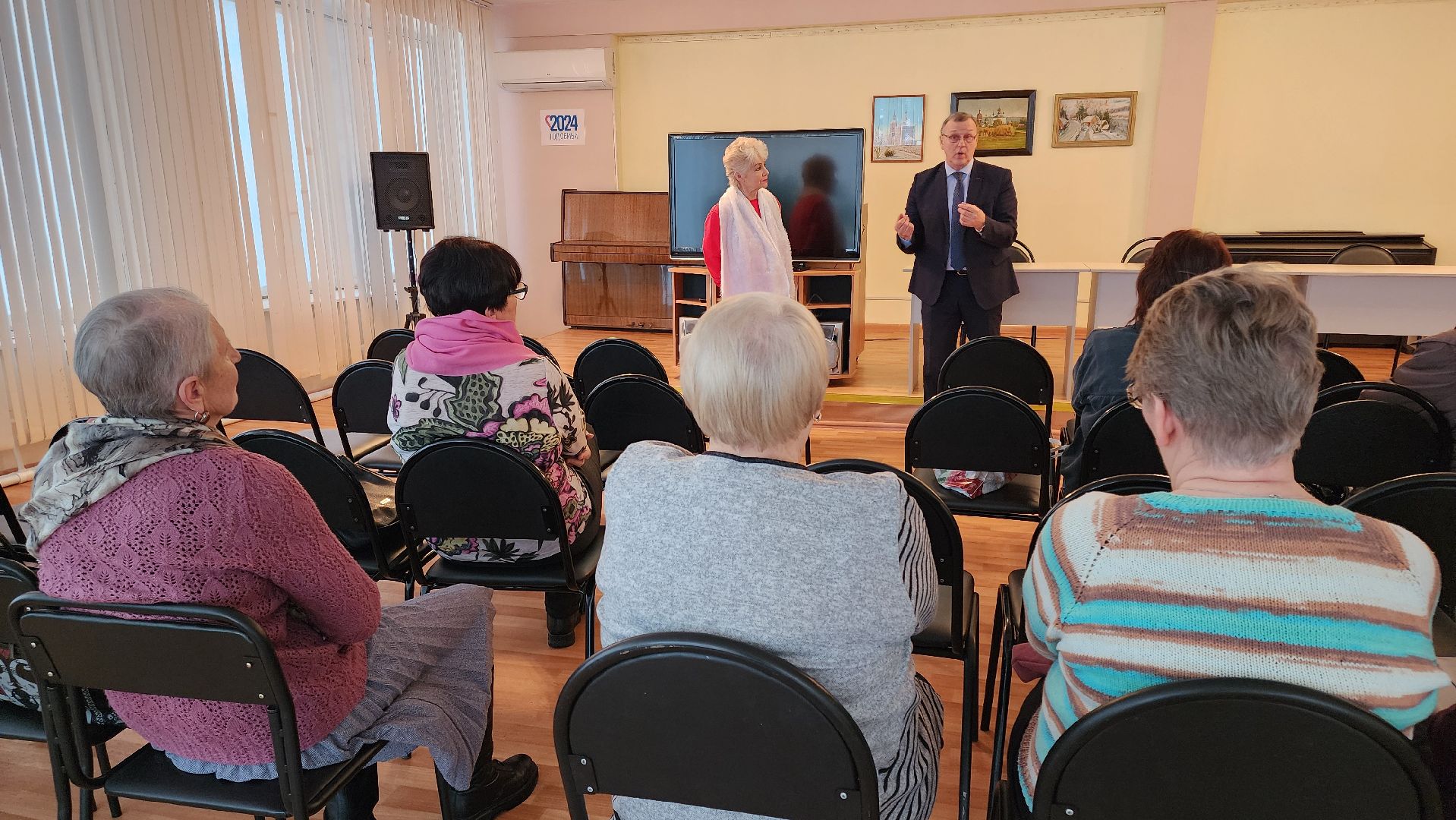 кашира, каширская больница, встреча с жителями, главный врач, здравоохранение, медицина, простуда, давление,