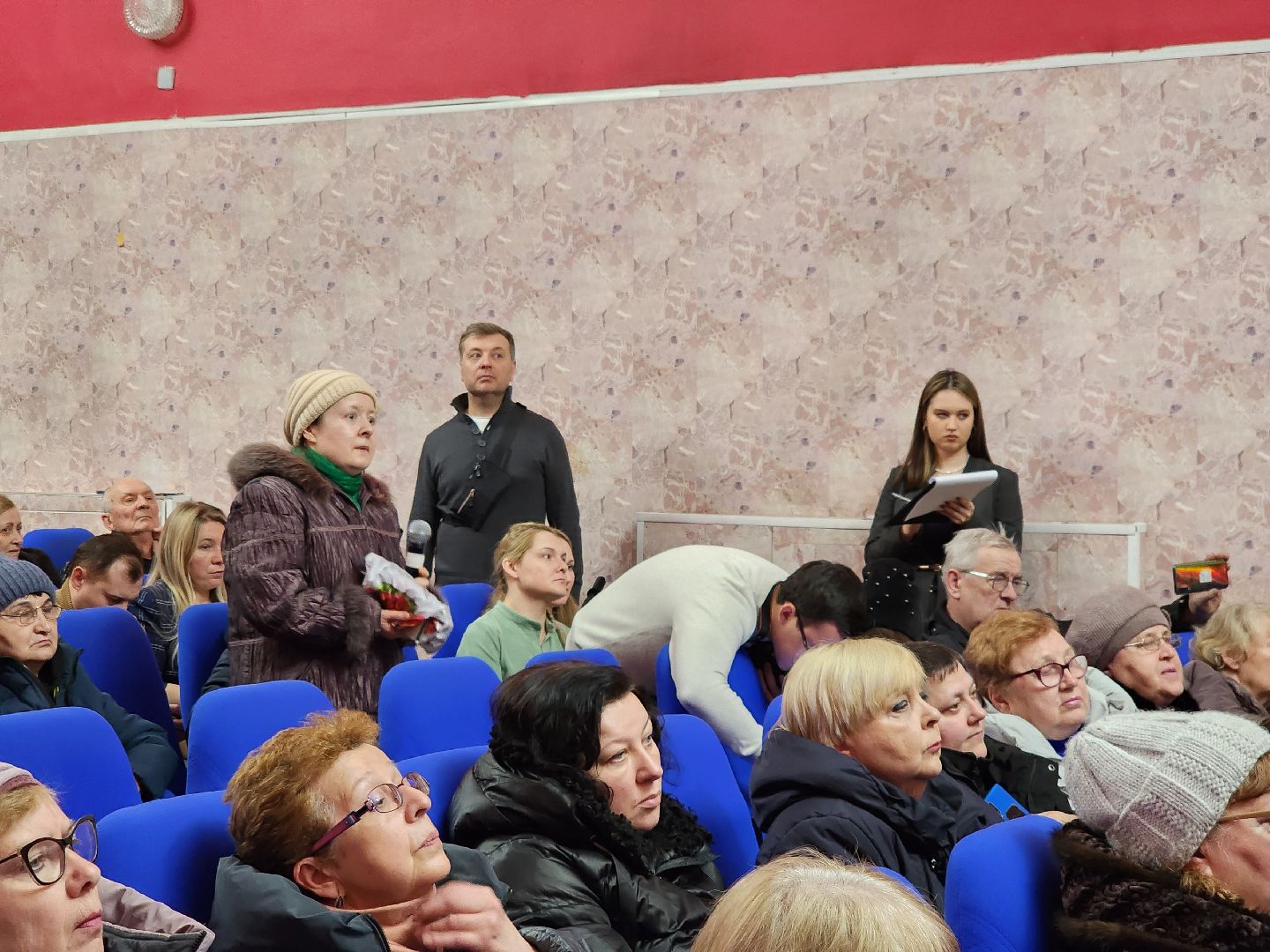 Подольск, Медицина, встреча с жителями, анализы,