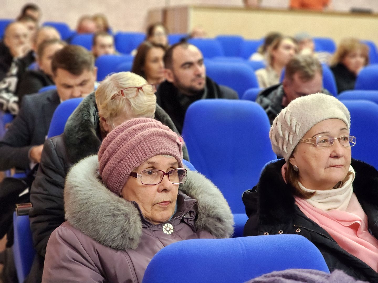 Подольск, встреча с жителями, Полиция, Грузовые машины,