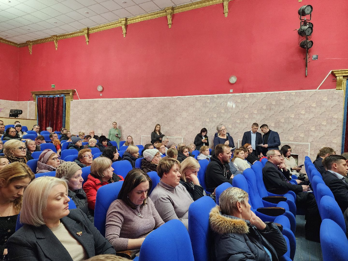 Подольск, встреча с жителями, Полиция, Грузовые машины,