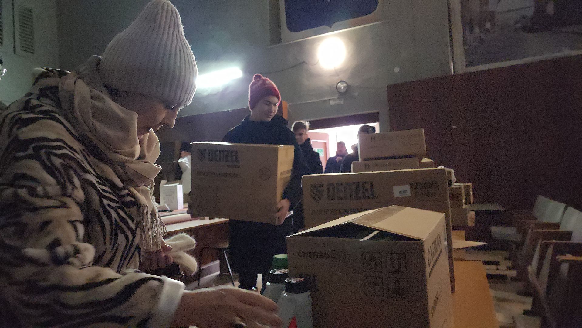 Павловский Посад, Городской округ Павловский Посад, гуманитарная помощь, люди, Помощь, Школа,