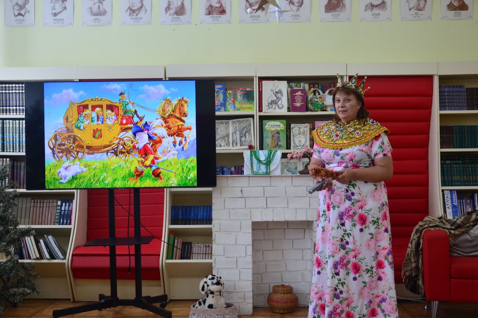 Шатура, красная шапочка, Шарль Перро, спектакль, городской округ культура, немецкий язык, немец,