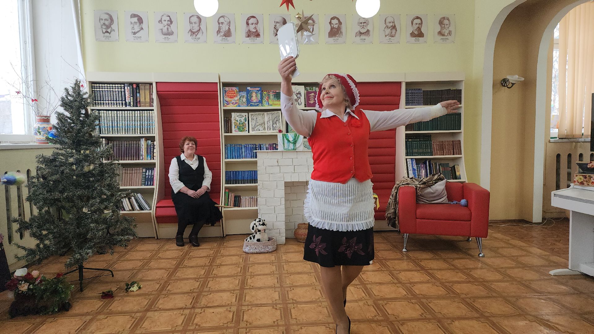 Шатура, красная шапочка, Шарль Перро, спектакль, городской округ культура, немецкий язык, немец,