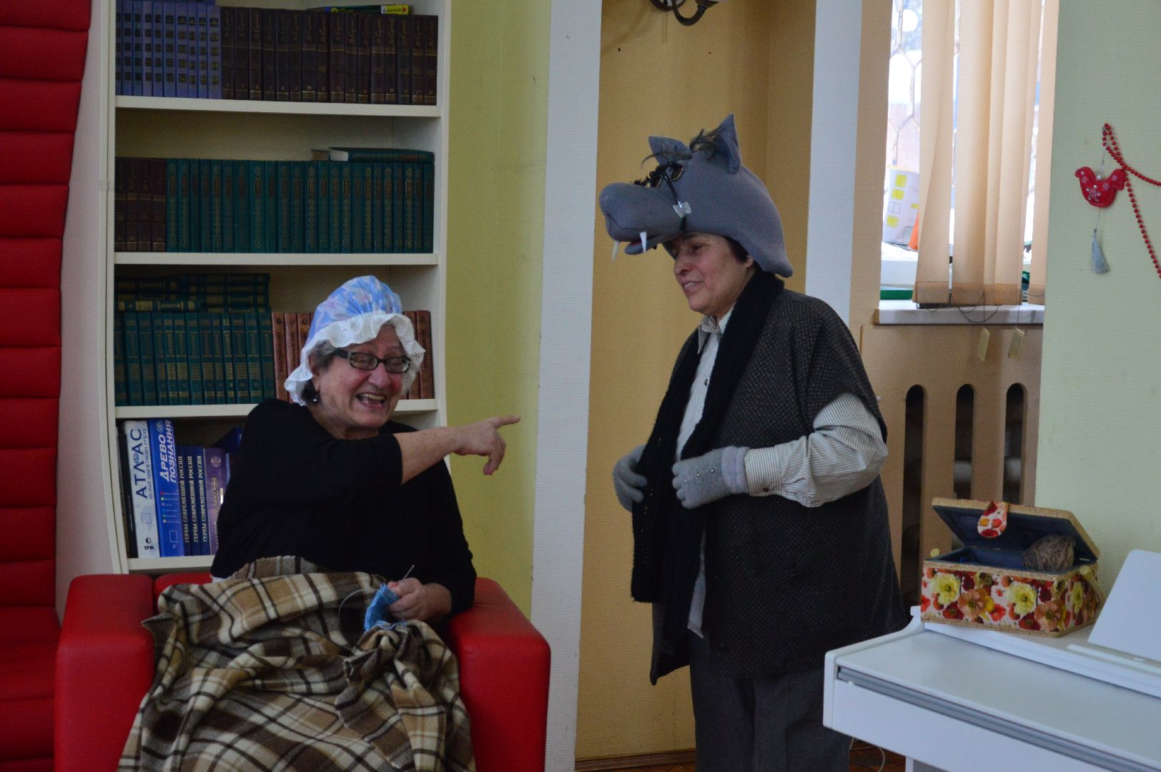 Шатура, красная шапочка, Шарль Перро, спектакль, городской округ культура, немецкий язык, немец,