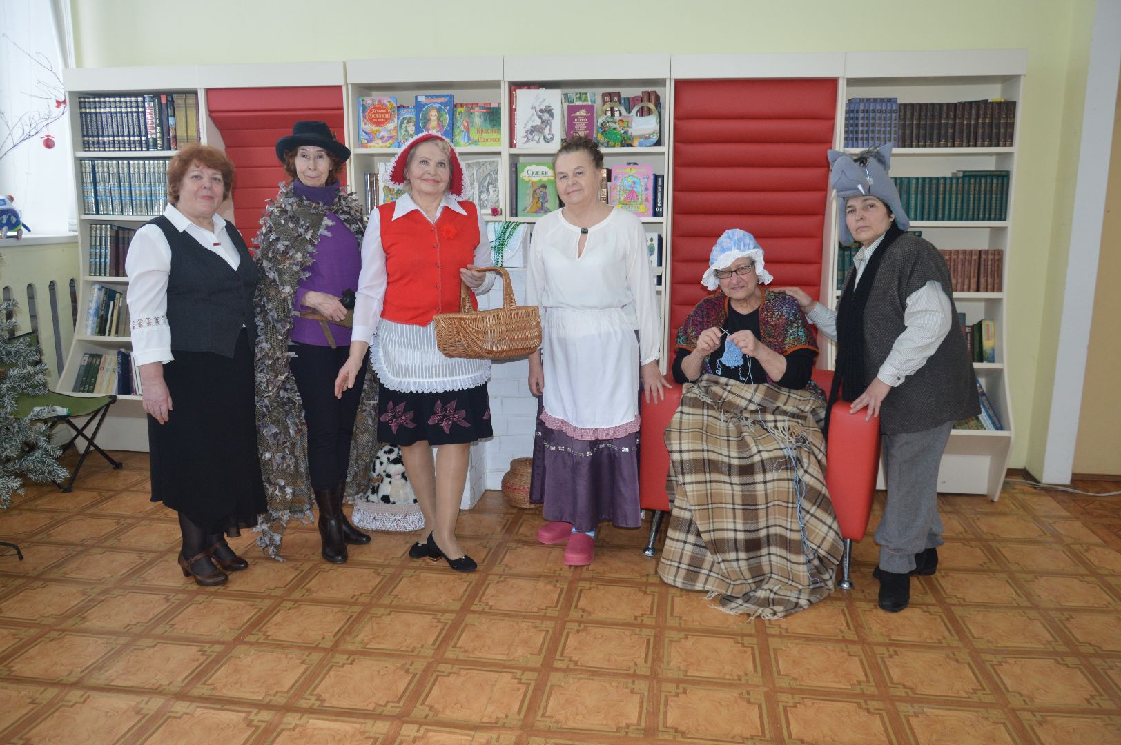 Шатура, красная шапочка, Шарль Перро, спектакль, городской округ культура, немецкий язык, немец,