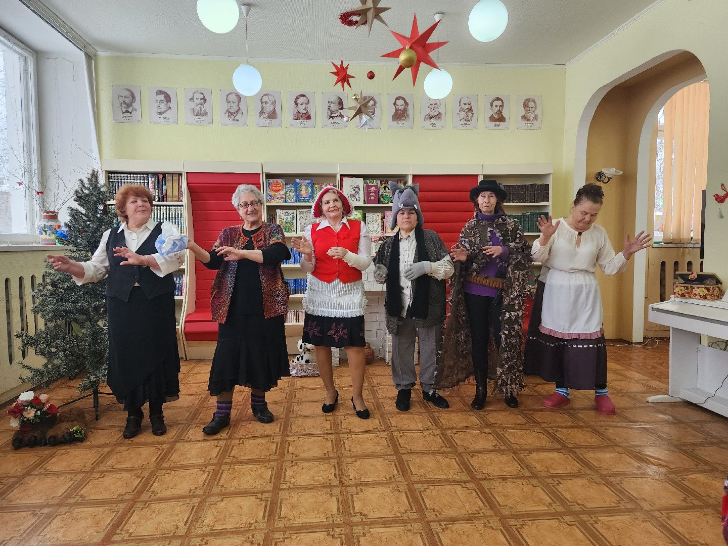 Шатура, красная шапочка, Шарль Перро, спектакль, городской округ культура, немецкий язык, немец,