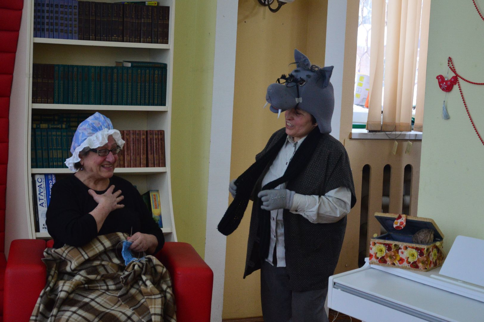 Шатура, красная шапочка, Шарль Перро, спектакль, городской округ культура, немецкий язык, немец,