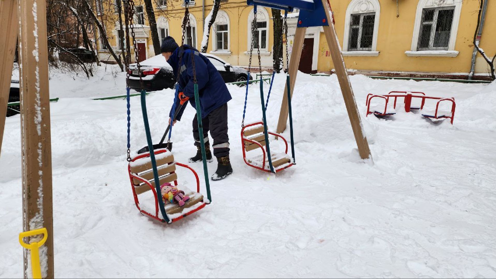 люберцы, управляющая компания, уборка снега,