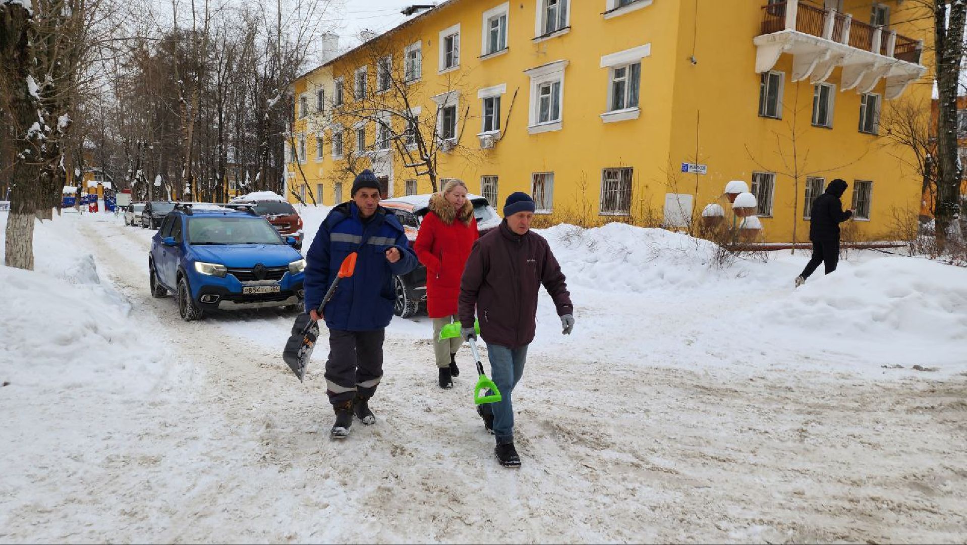 люберцы, управляющая компания, уборка снега,