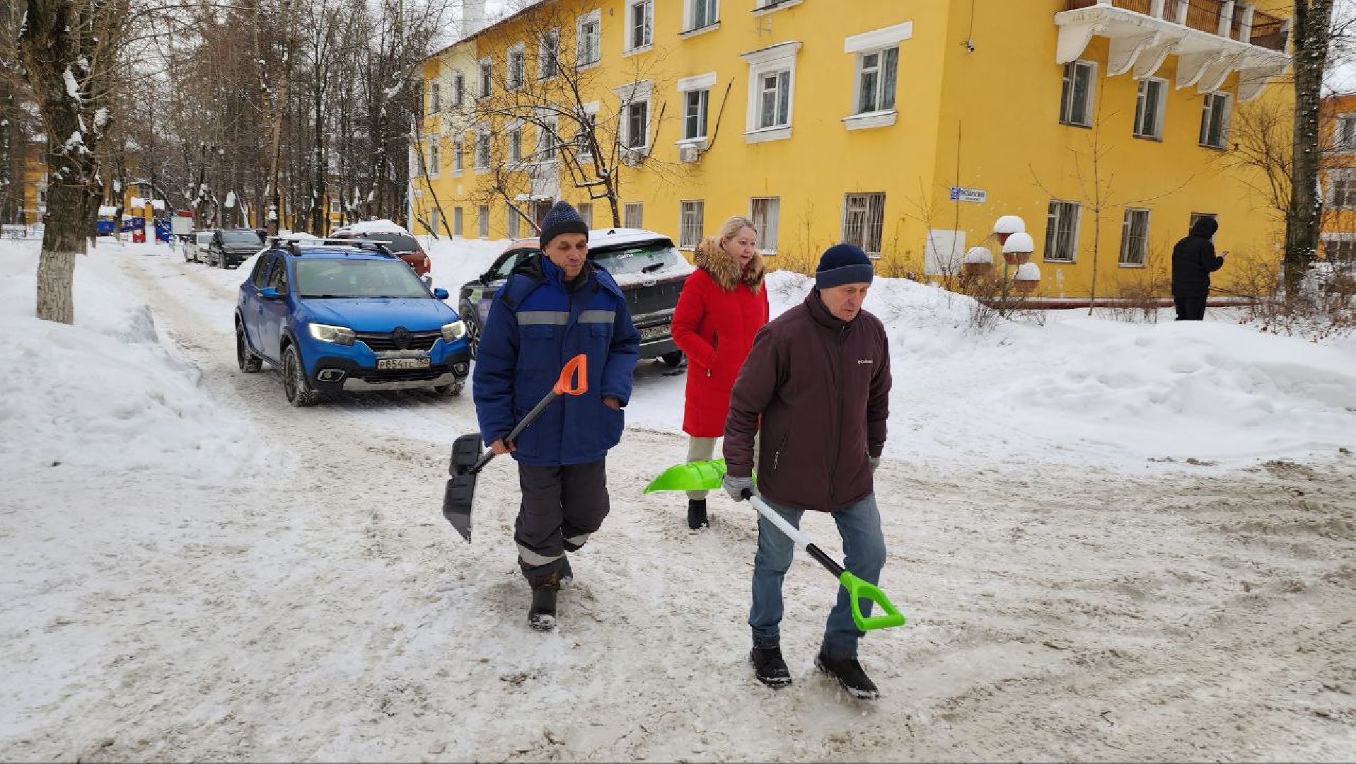 люберцы, управляющая компания, уборка снега,