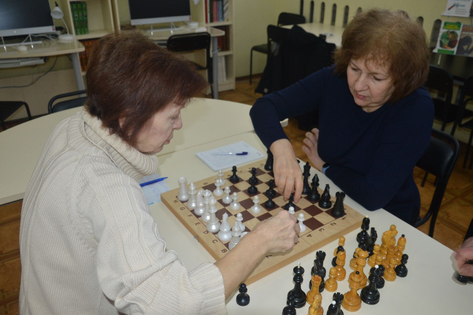 шахматы, шатура, шахматный клуб, активное долголети, спорт подмосковья,