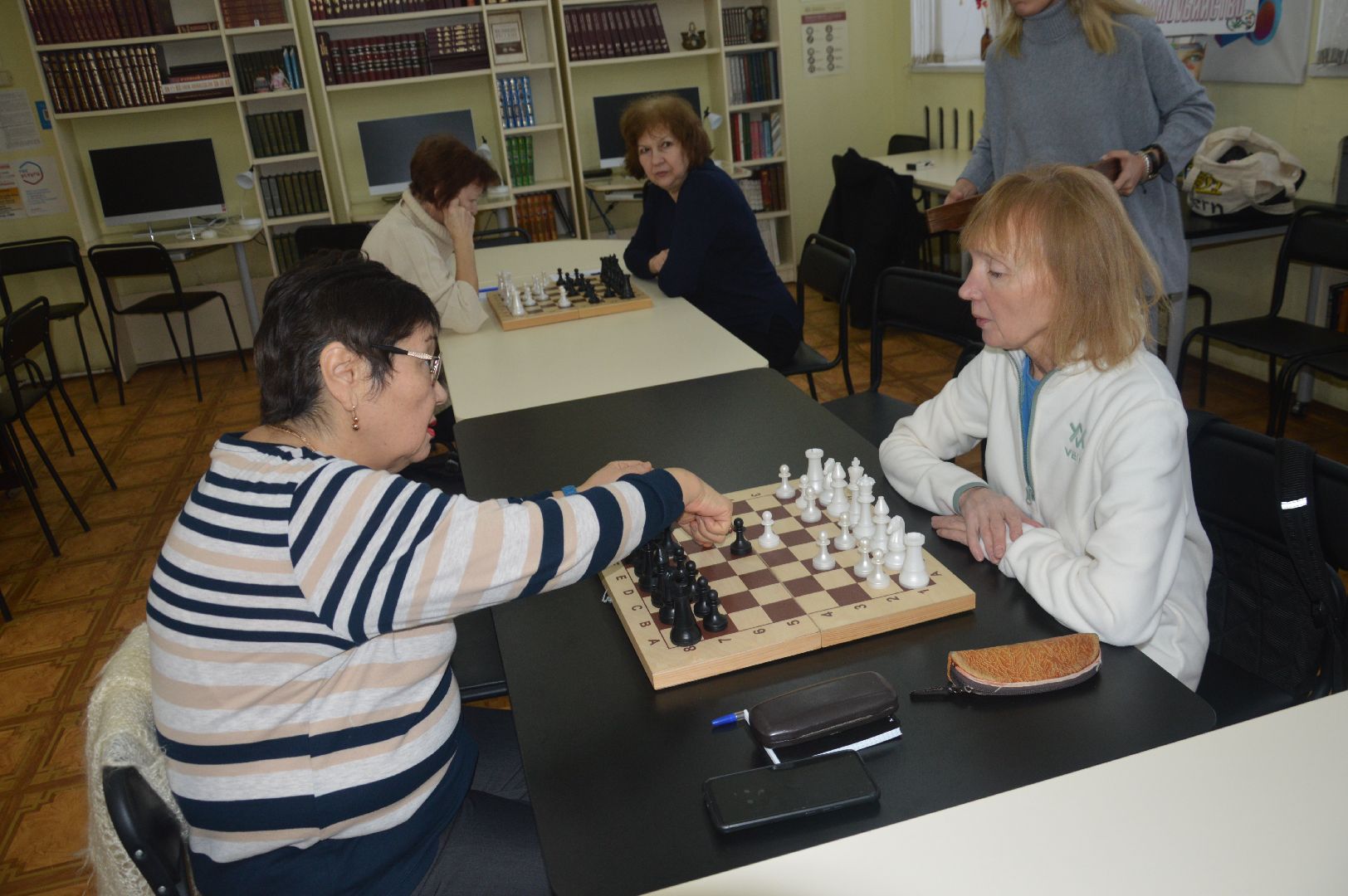 шахматы, шатура, шахматный клуб, активное долголети, спорт подмосковья,