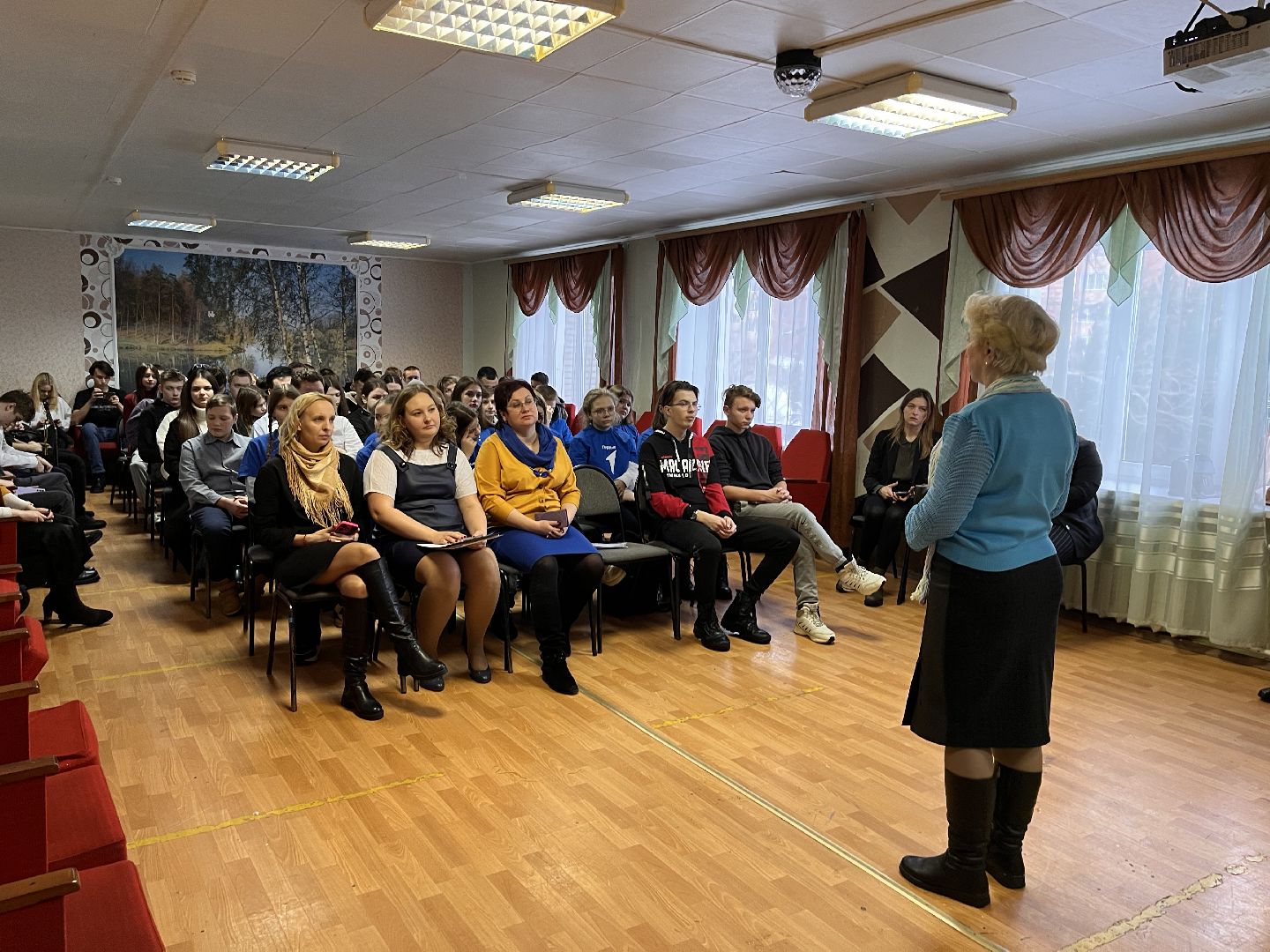 шаховская, день студента, колледж, студенты,