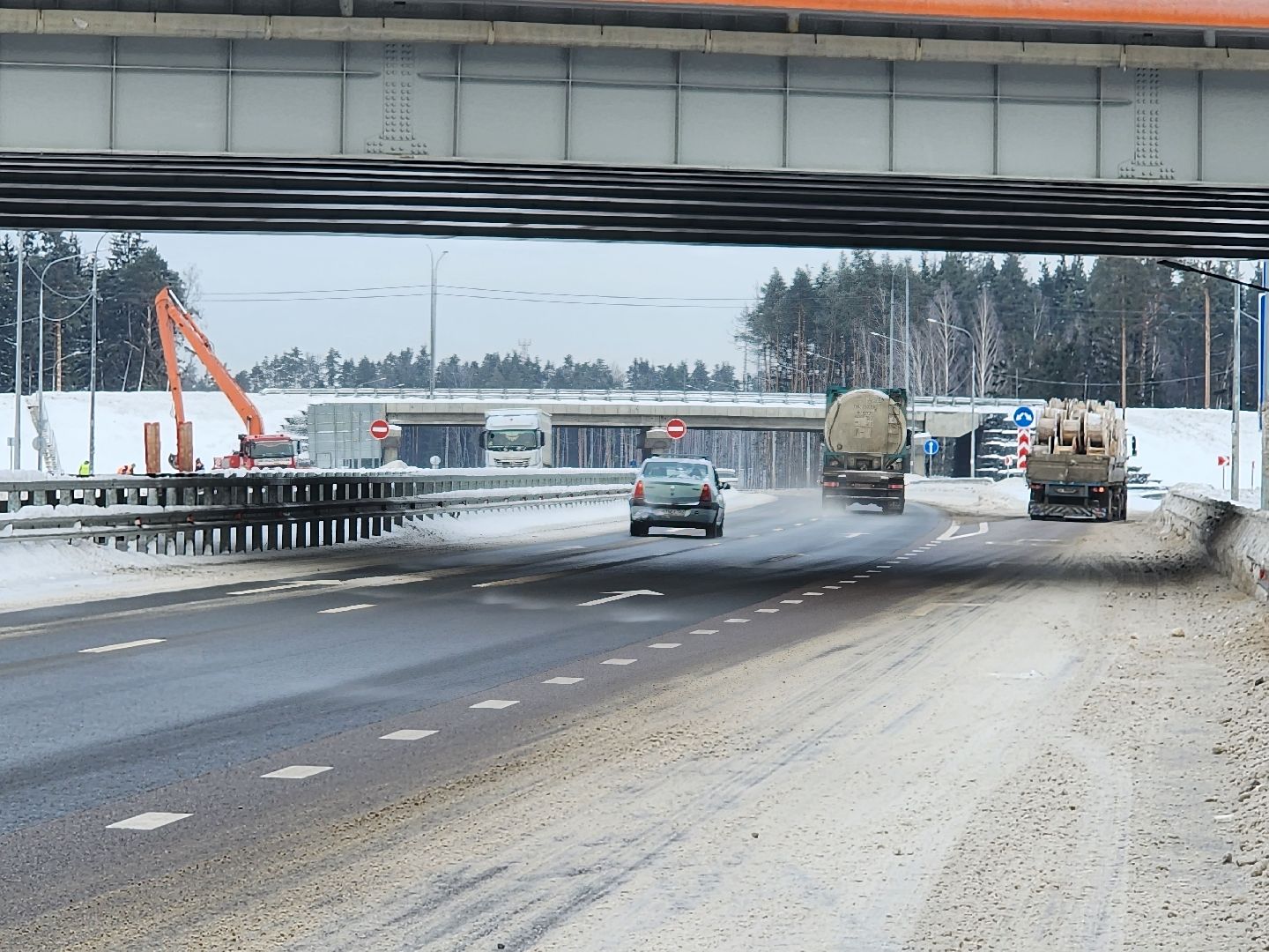 видео с коптера, строительство дорог, дороги,