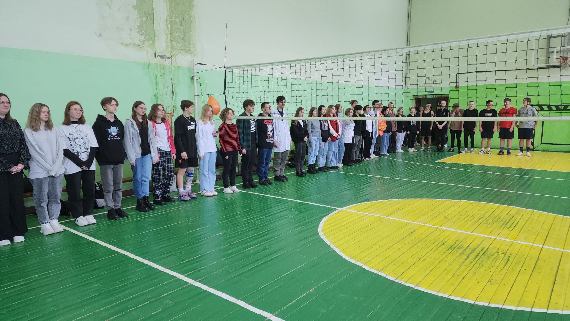 волоколамск, техникум, студенты, преподаватель, соревнование, соревнования, волейбол,