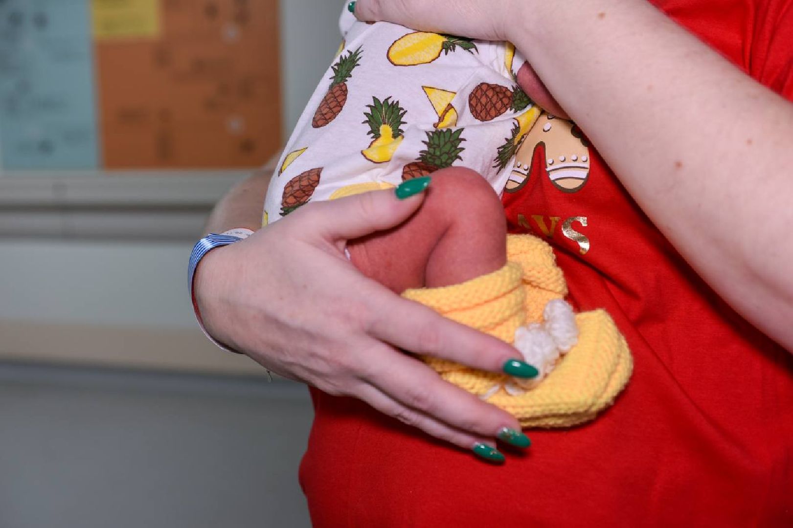 многодетная семья, ребенок, крестины,