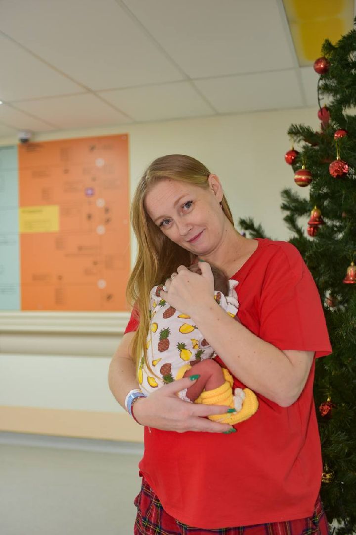 многодетная семья, ребенок, крестины,