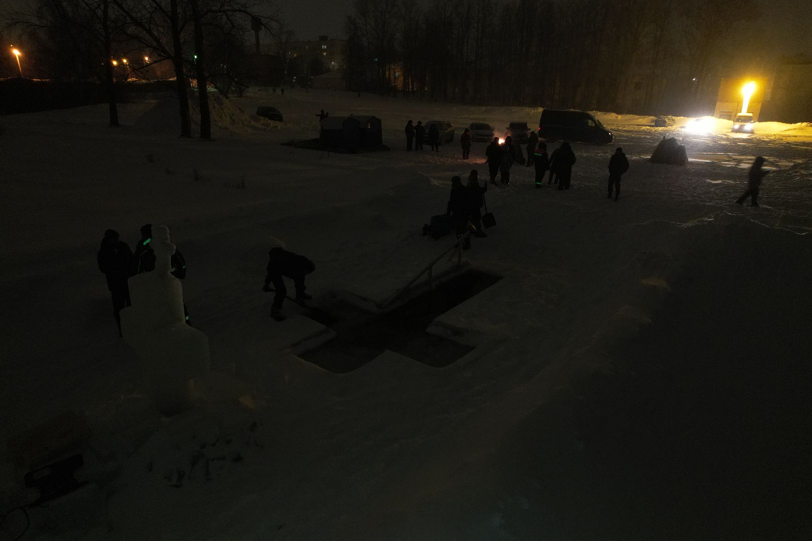 видео с коптера,