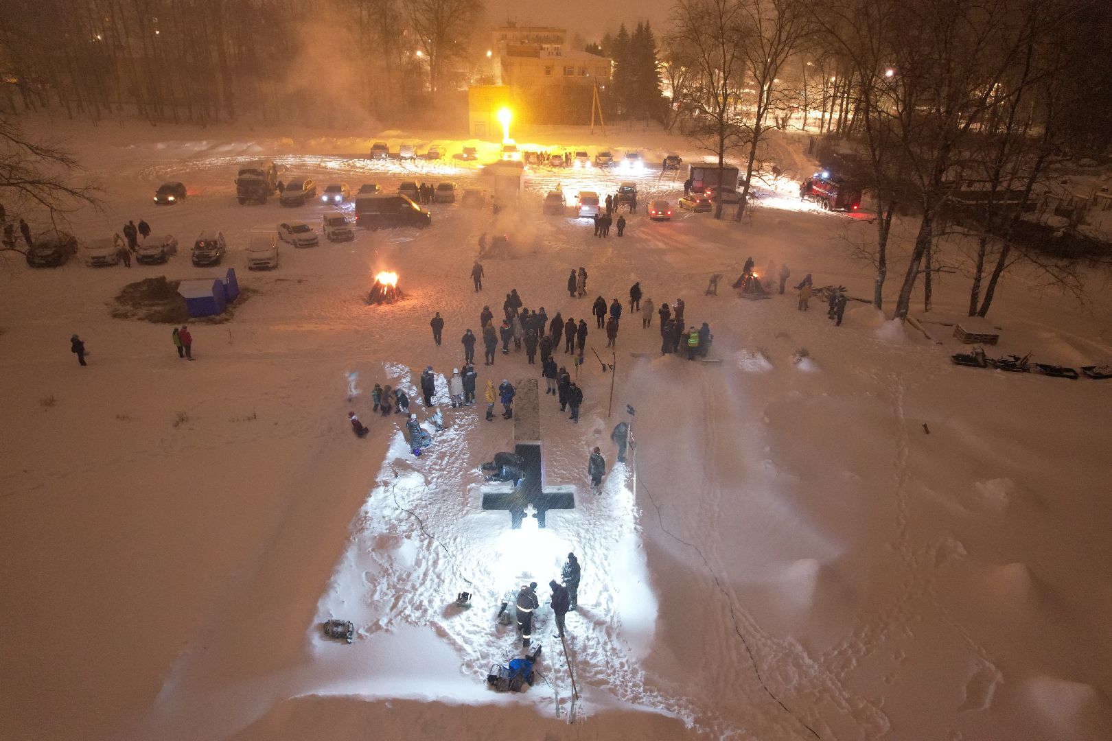 видео с коптера,