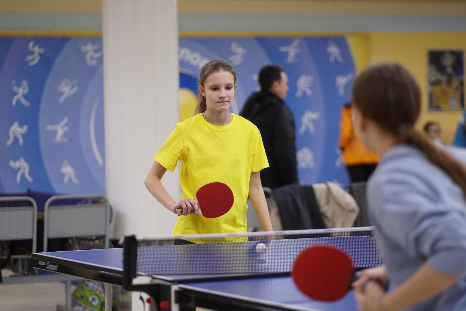 Егорьевск, теннис, настольный теннис, соревнование, Спартакиада, школы, спорт,