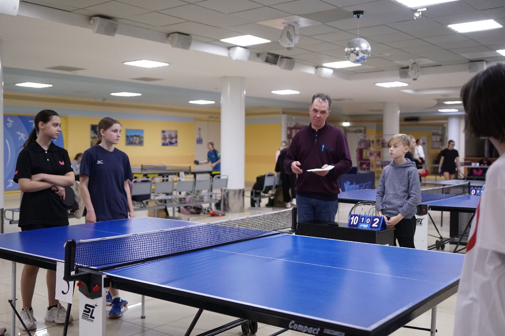 Егорьевск, теннис, настольный теннис, соревнование, Спартакиада, школы, спорт,