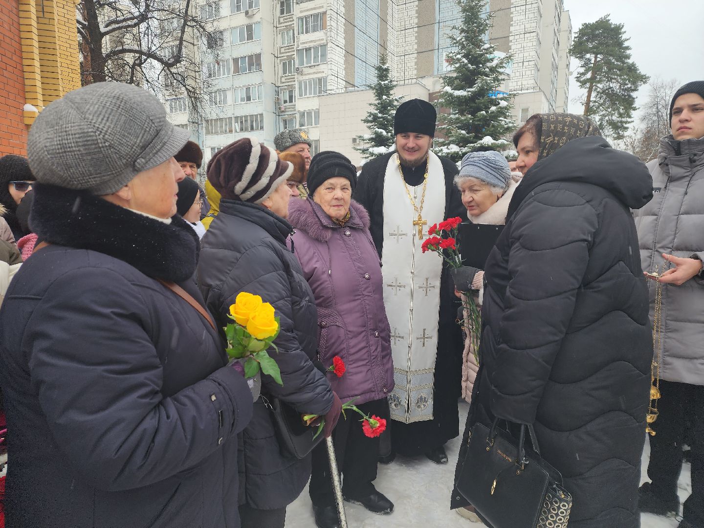 пушкино, блокада ленинграда, митинг, юбилей, жители города,