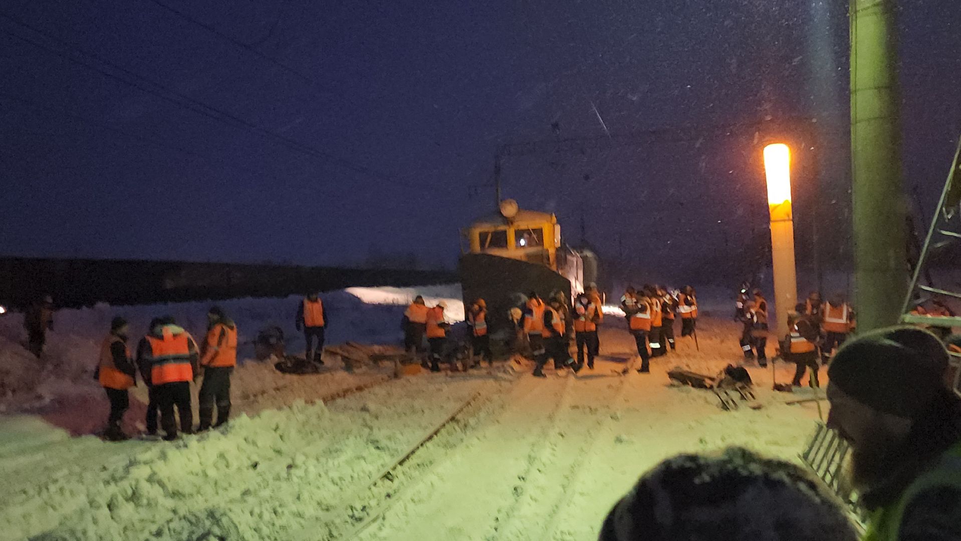 волоколамск, железная дорога, железнодорожная станция, железнодорожные пути, чп,