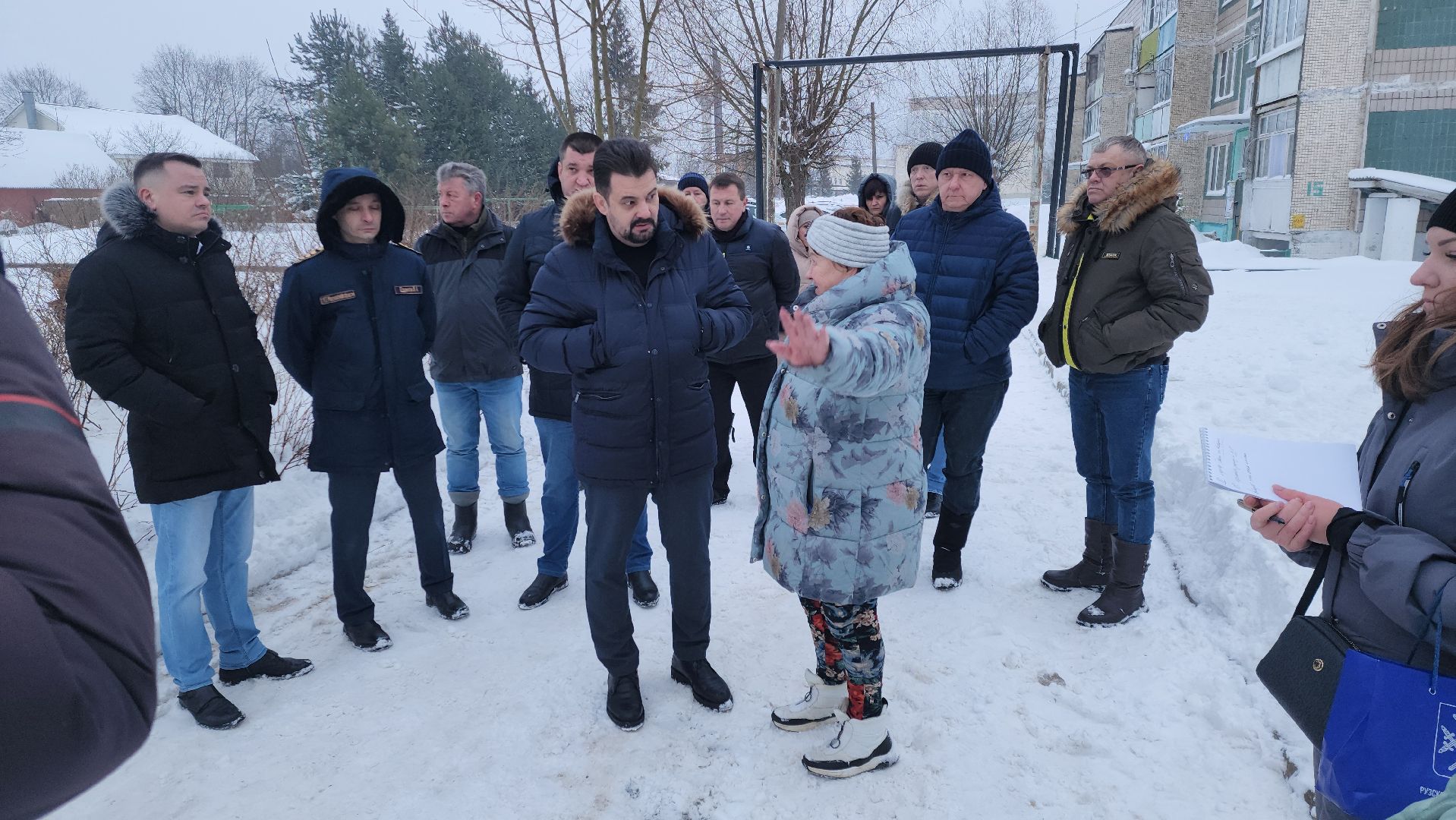 благоустройство, уборка снега, коммунальная техника, коммунальщики, руза, рузский городской округ, московская область,