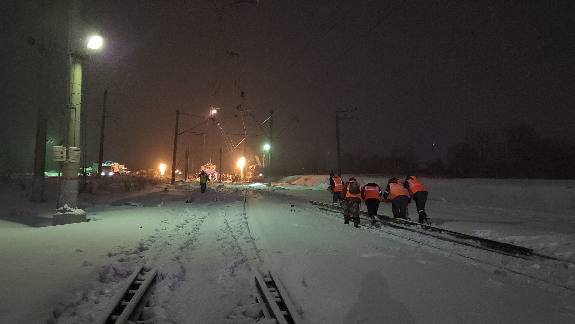 волоколамск, чп, железная дорога, железнодорожная станция, железнодорожные пути,