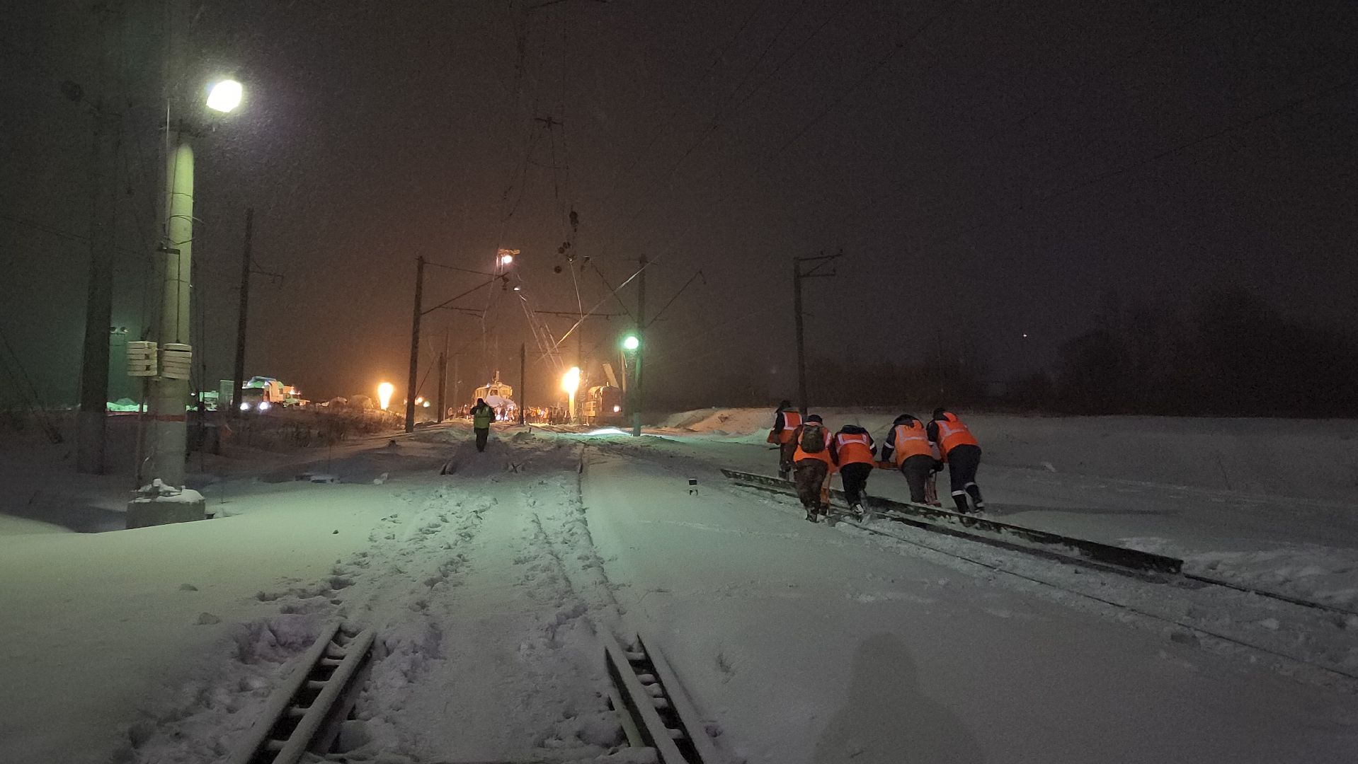волоколамск, чп, железная дорога, железнодорожная станция, железнодорожные пути,