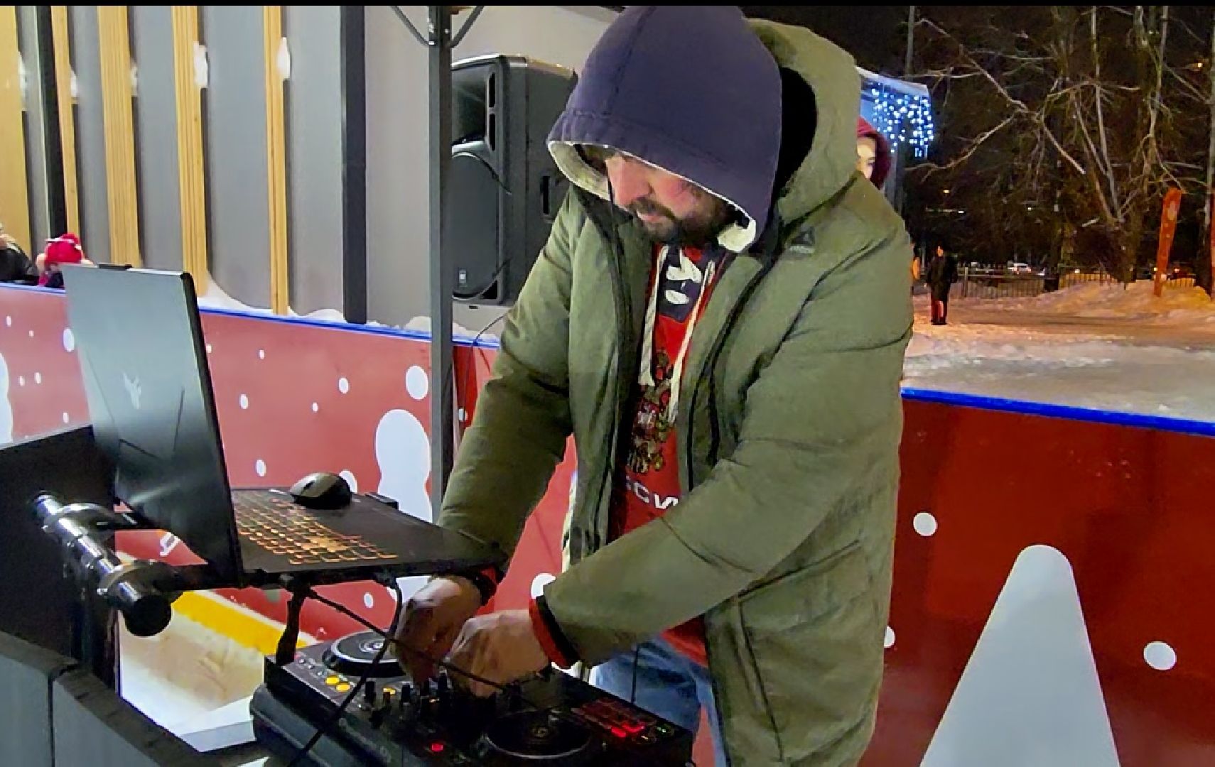 центральный парк, наро-фоминск, день студента, каток в парке, зима в подмосковье,