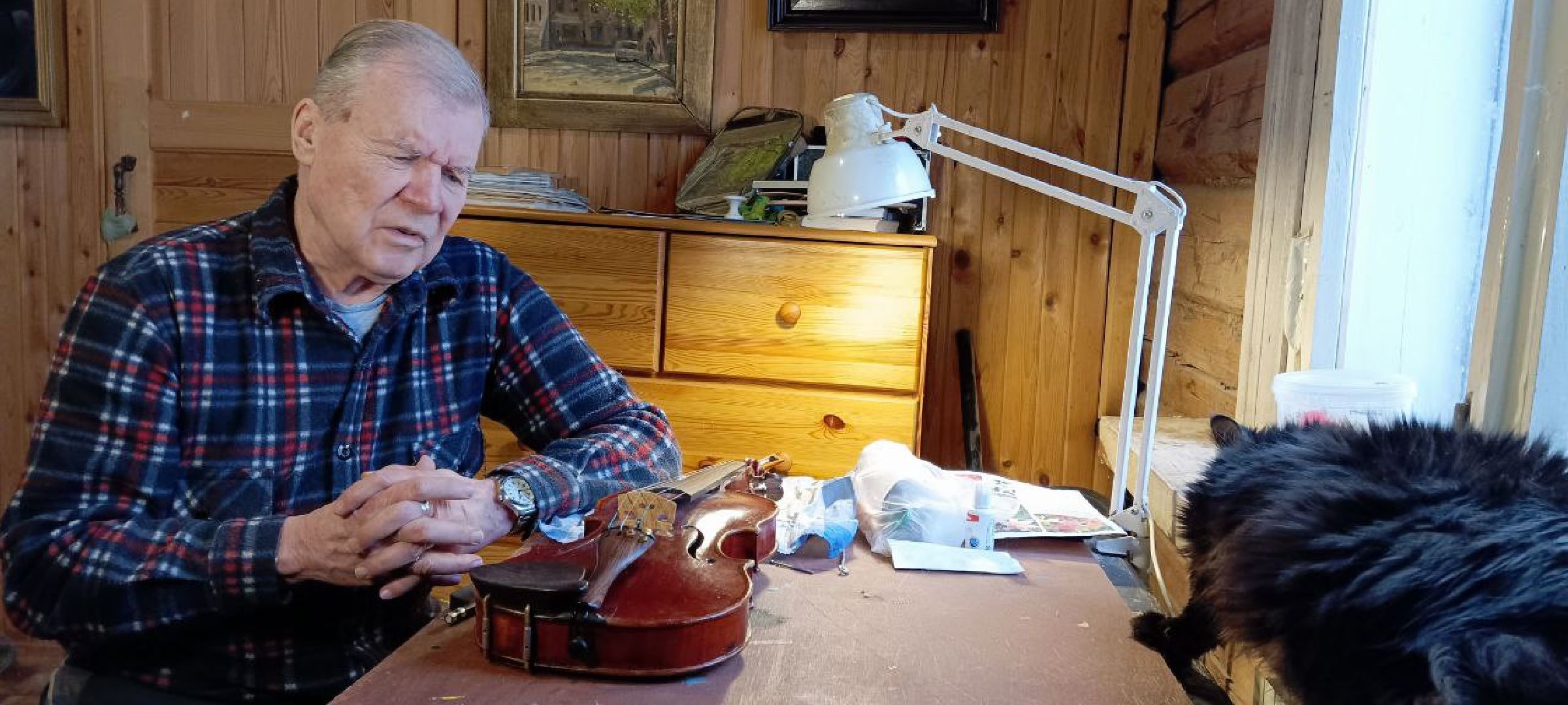 Дмитров, Деденево, Скрипичный мастер Андрей Зубенко,