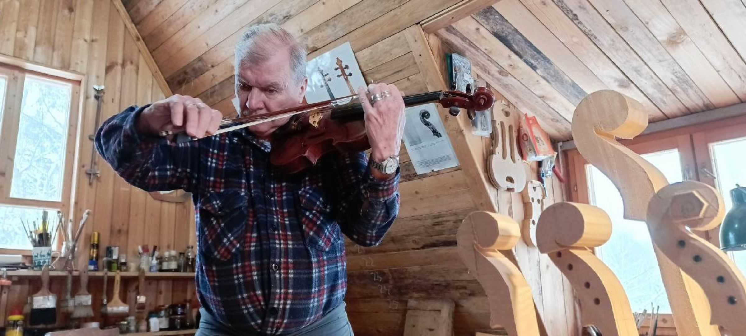 Дмитров, Деденево, Скрипичный мастер Андрей Зубенко,