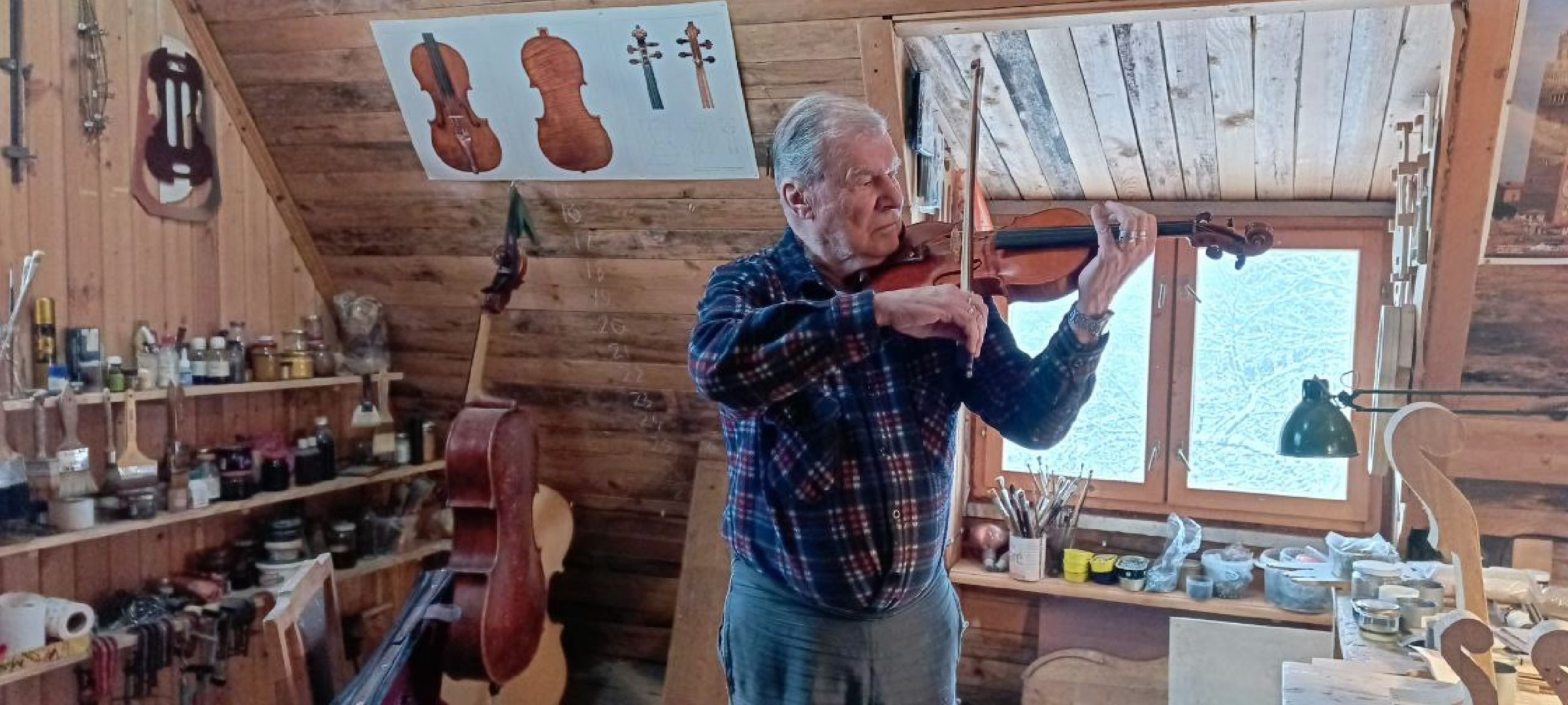 Дмитров, Деденево, Скрипичный мастер Андрей Зубенко,