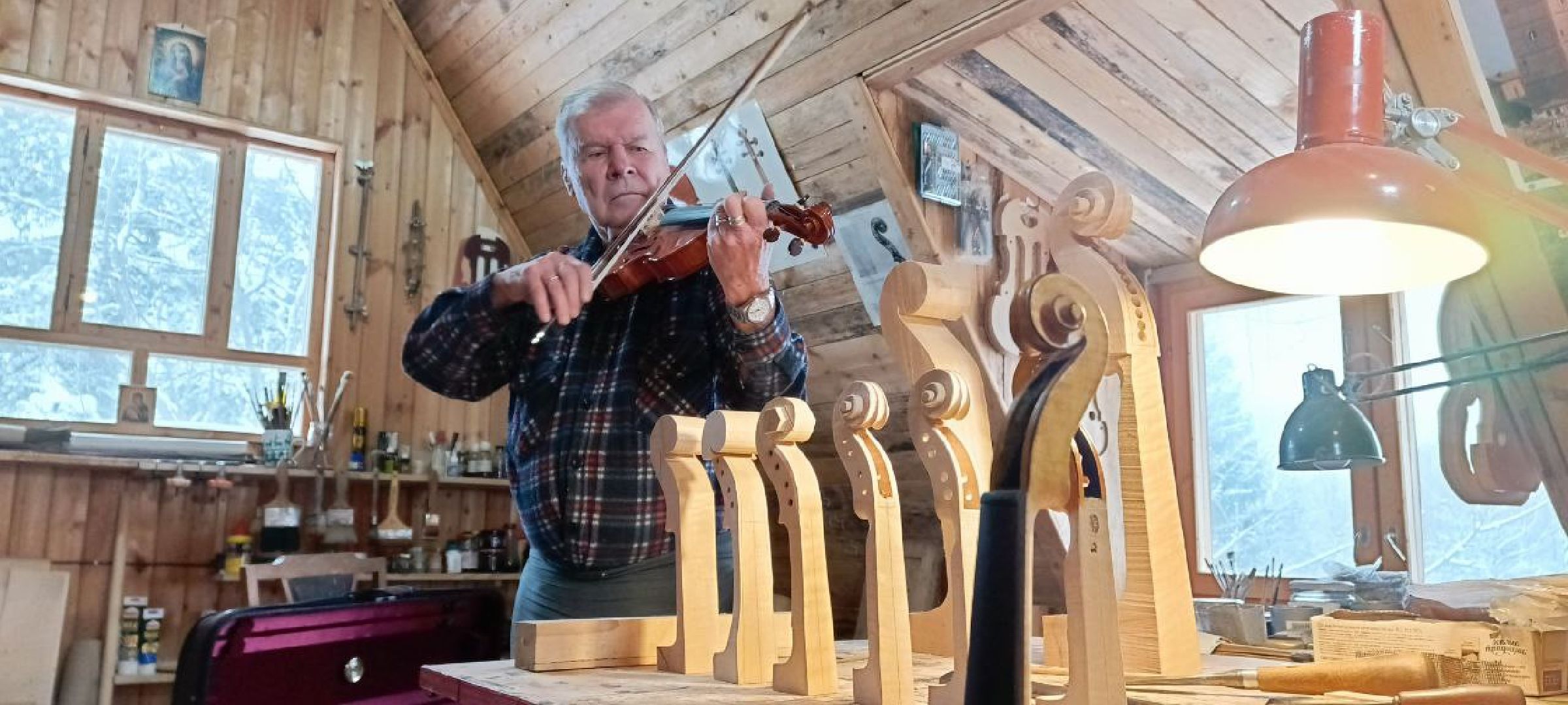 Дмитров, Деденево, Скрипичный мастер Андрей Зубенко,