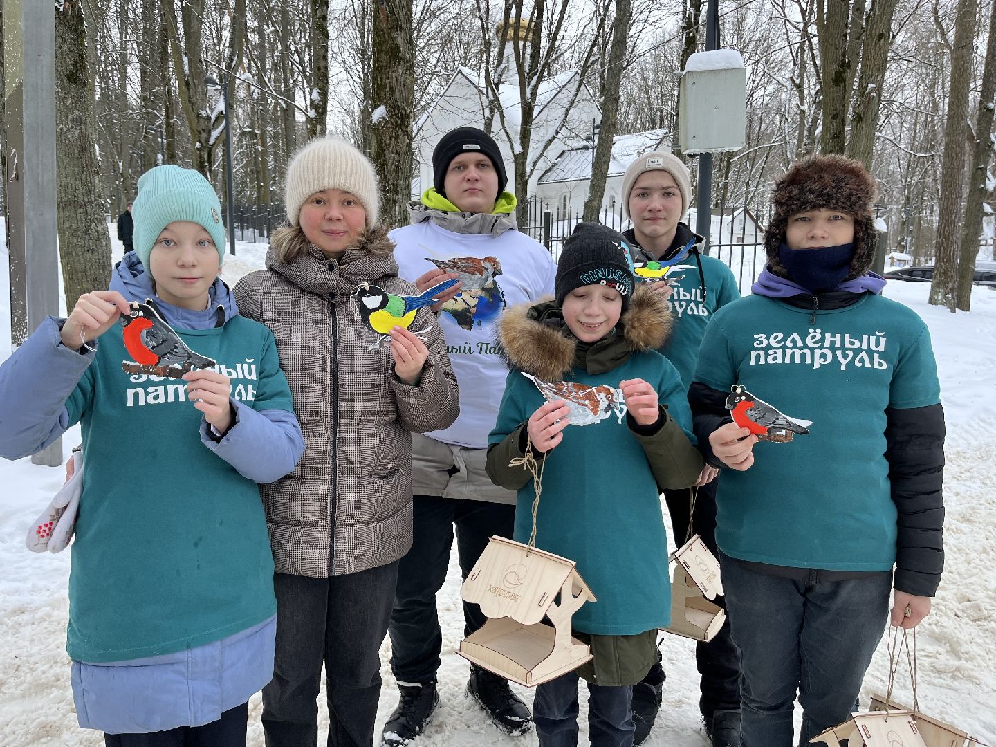 наро-фоминск, покормите птиц зимой, Юннаты, экологическая акция,наро-фоминский городской округ,