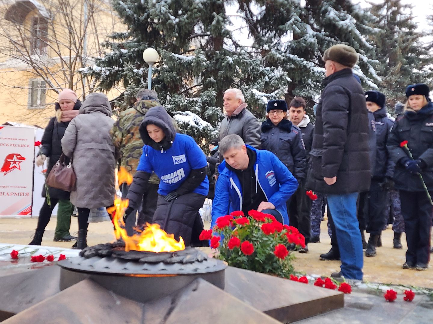 воскресенск, блокада ленинграда, память, жители,