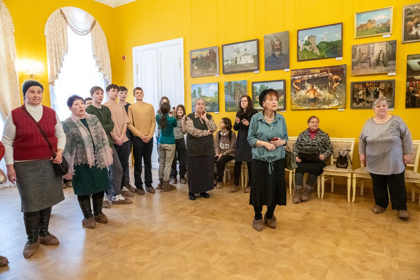 лыткарино, культура, выставка, картины, художники россии,